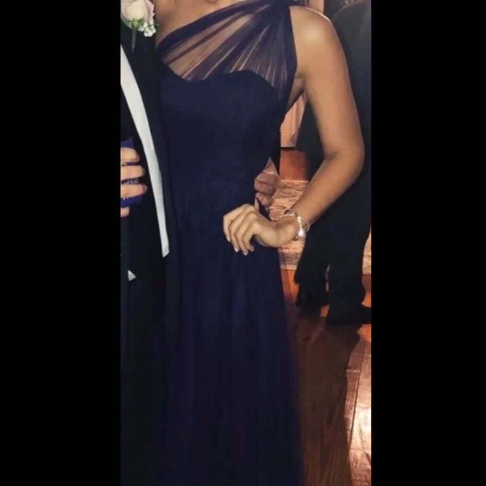 Plum Bridesmaid Dress